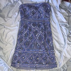 Light Blue/ Purple dress